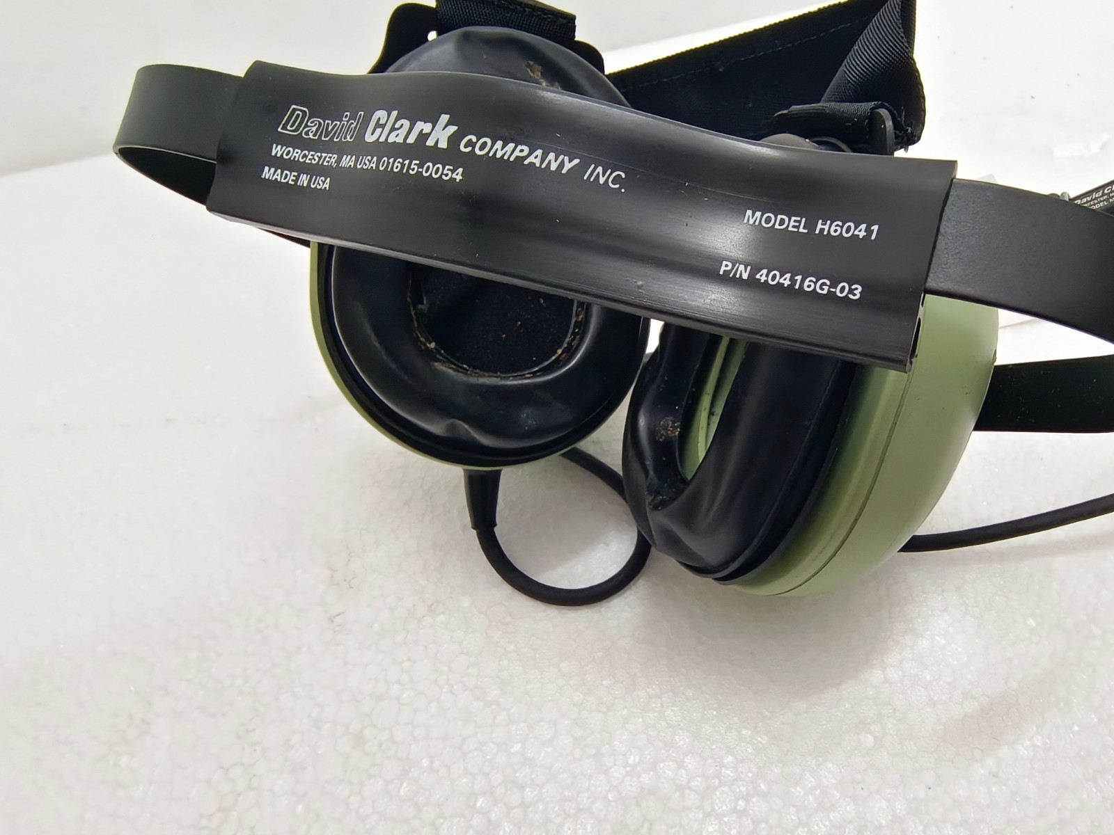 David Clark H6041 Headsets Microphone 40416G-03