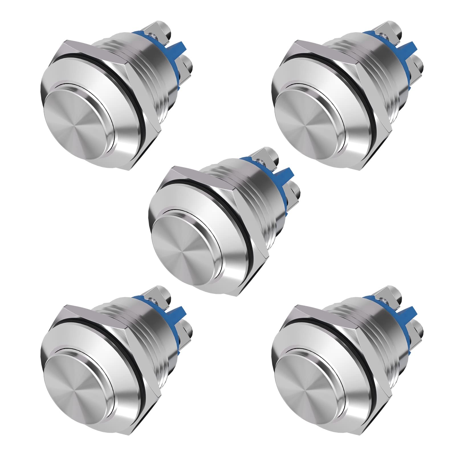 16MM Momentary Push Button Switch 16mm Momentary Push Button Switch High Roun...