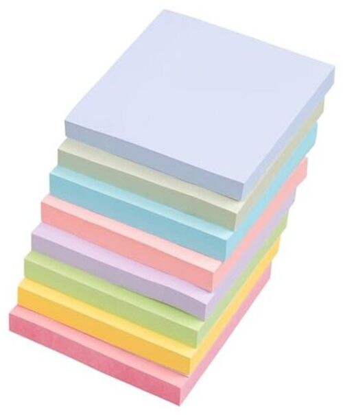 Sticky Notes 3x3 Inches, 8 Pads, 800 Sheets, 8 Color Sticky Note Pads, Premium