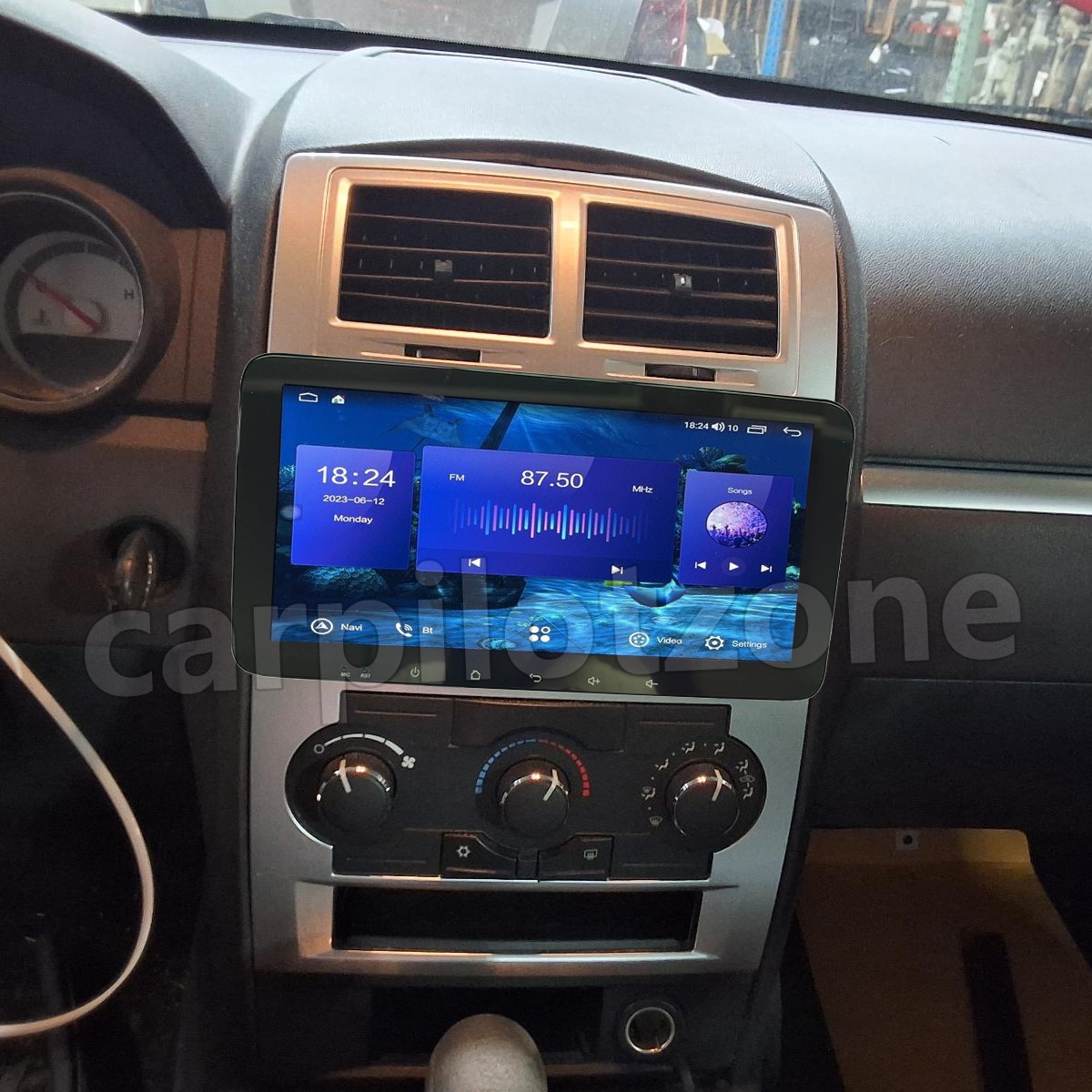 Android 15 For Dodge Charger 2008-2010 Wireless Carplay BT Radio 64GB Stereo GPS