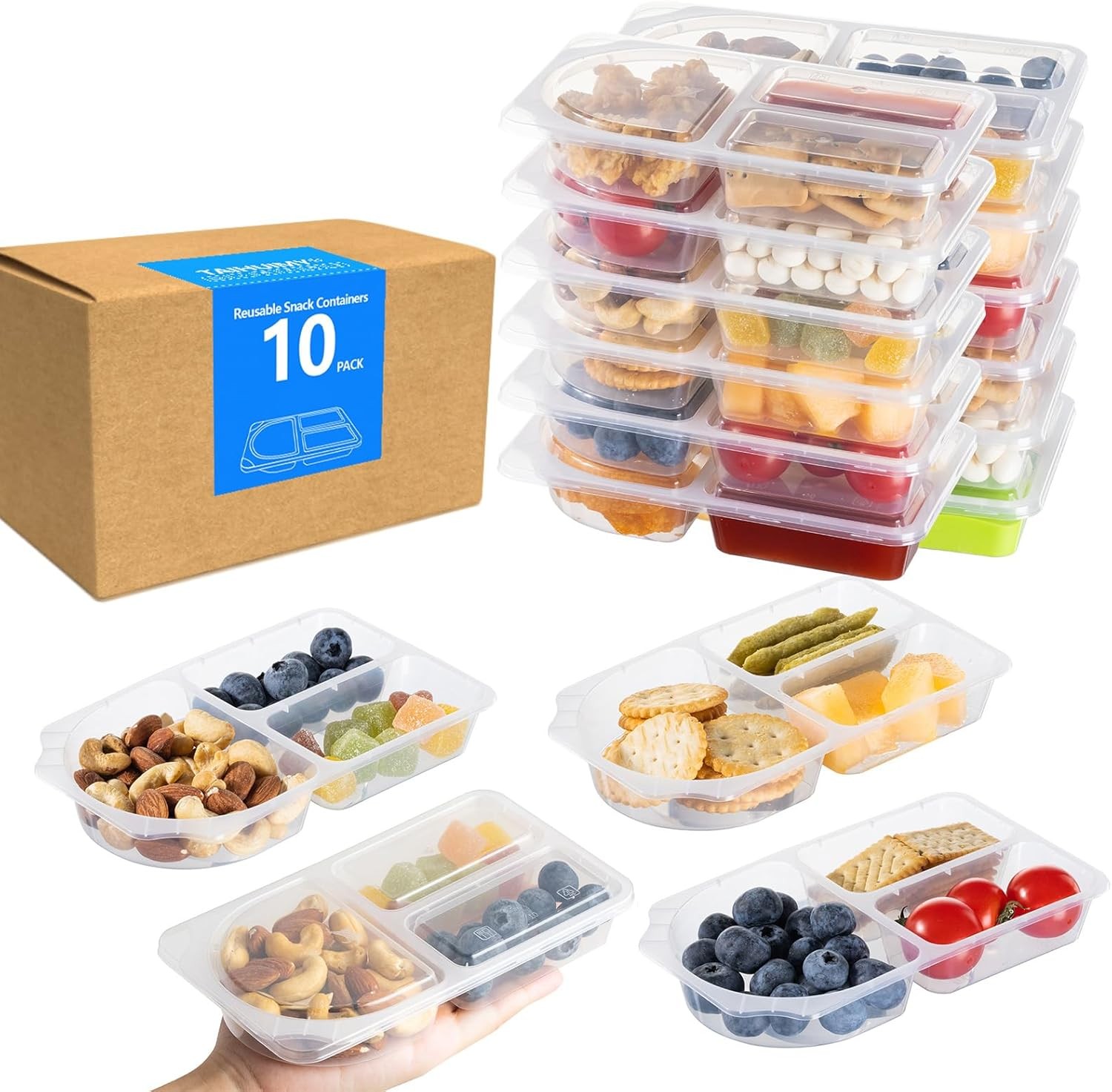 9oz Reble Sna Containers with Lids for Kid, New 3