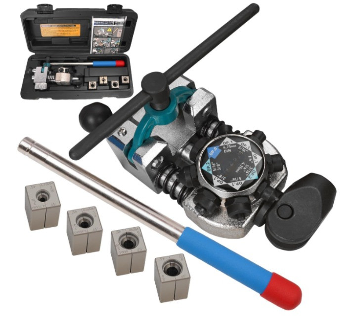Kit profesional de abocardado de líneas de freno para abocardados de 45 grados,