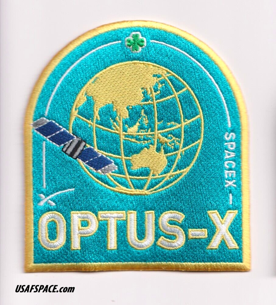 Authentic OPTUS-1 SPACEX FALCON 9 Military Classified Mission Employee PATCH