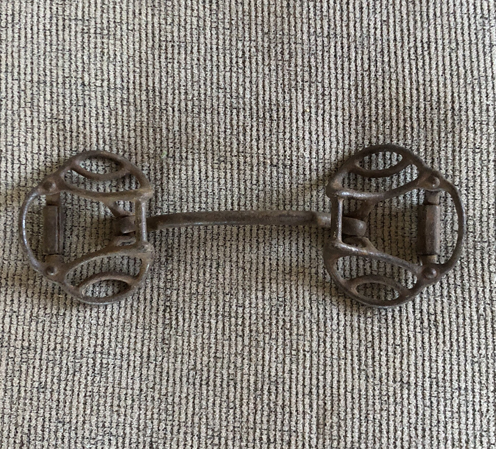 VINTAGE- HandMade-Driving Butterfly Bit-mullen mouth -5” -Very Rare
