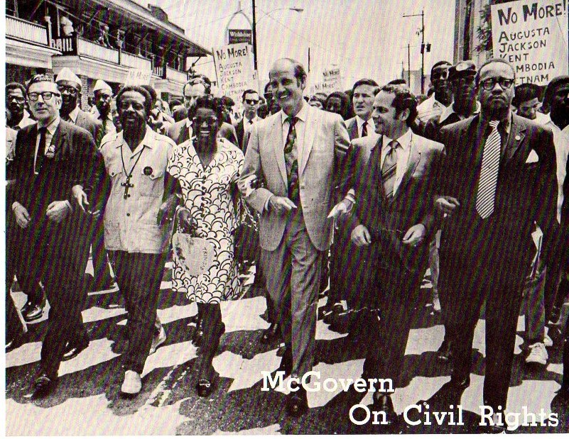 George McGovern For President Civl Rights Flyer