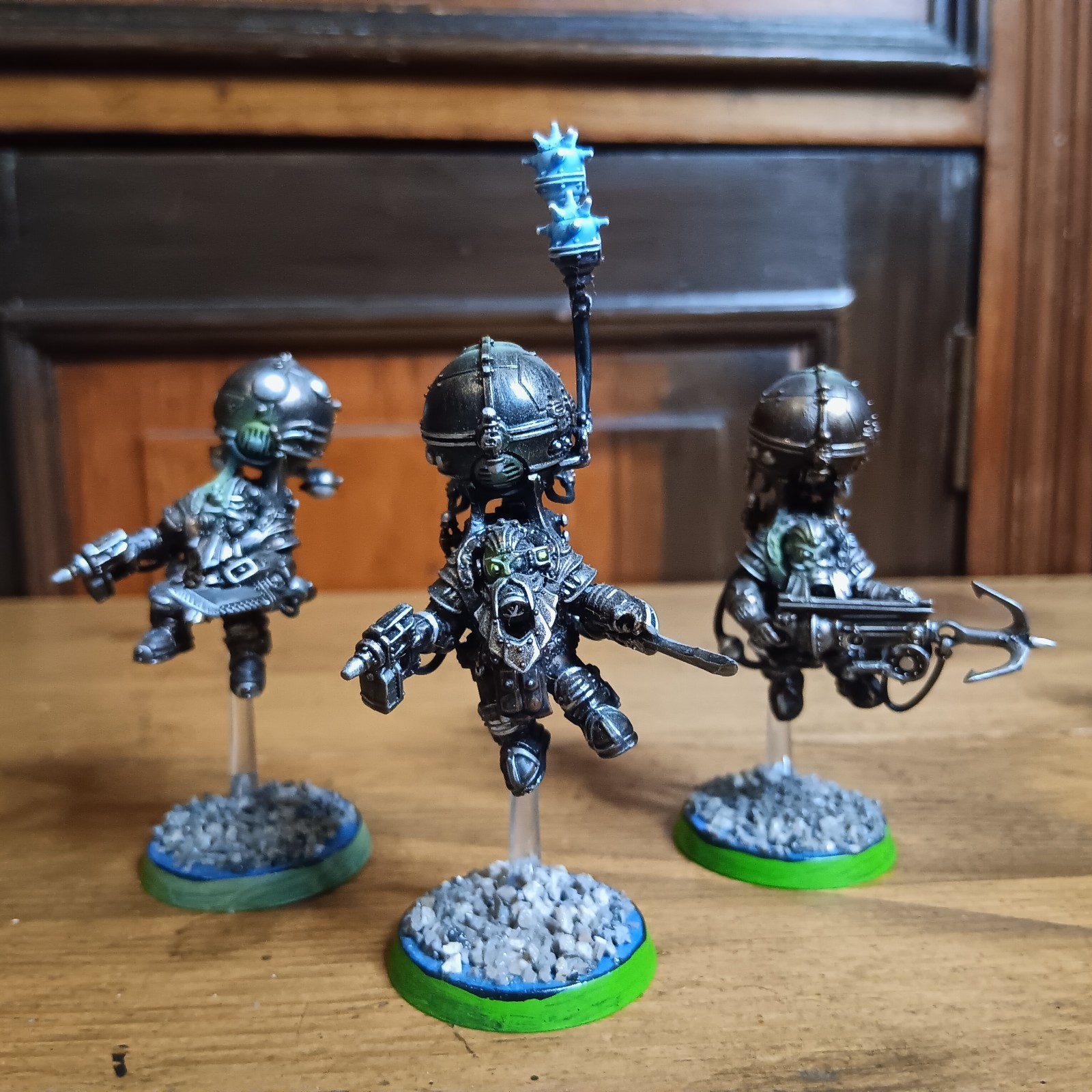 Warhammer Age of Sigmar | x3 Skywardens | Kharadron Overlords | Painted
