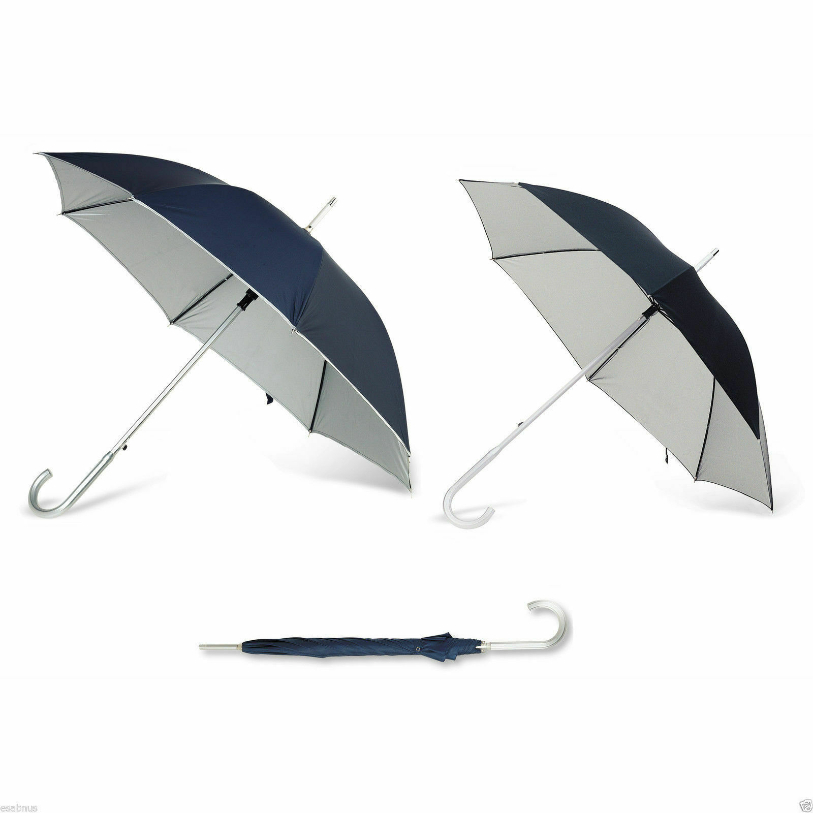 Manual, UV protection, Luxurious umbrella (109Cm/42.9"), aluminum grip & Shaft