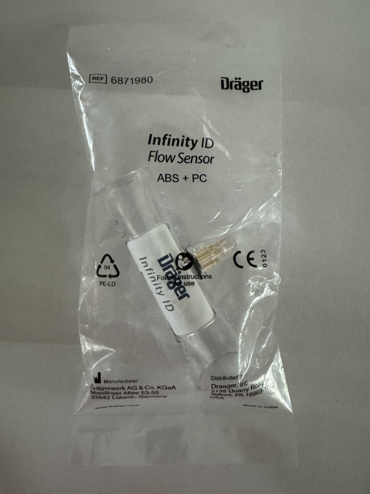 Drager Infinity ID Flow Sensor
