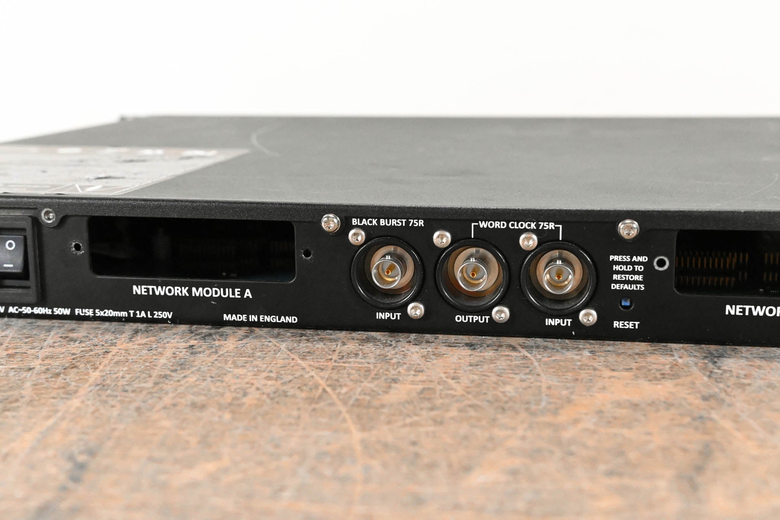Klark Teknik DN9652 Dual Network Bridge Format Converter CG01FPP
