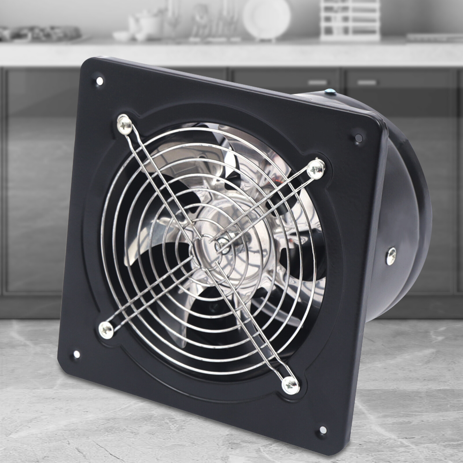 Duct Fan for Bathroom and Kitchen - Powerful Air Circulation & Low Noise