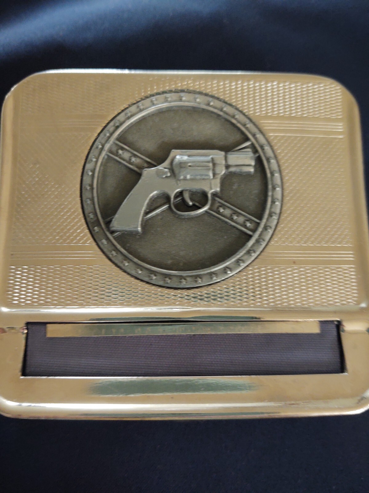 New Nulite Tobacco Rolling Machine Metal Revolver Pistol Gun