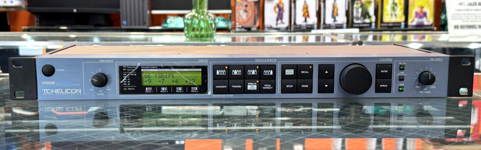 TC Helicon VoiceWorks Vocal Harmonizer Effects Correction Processor