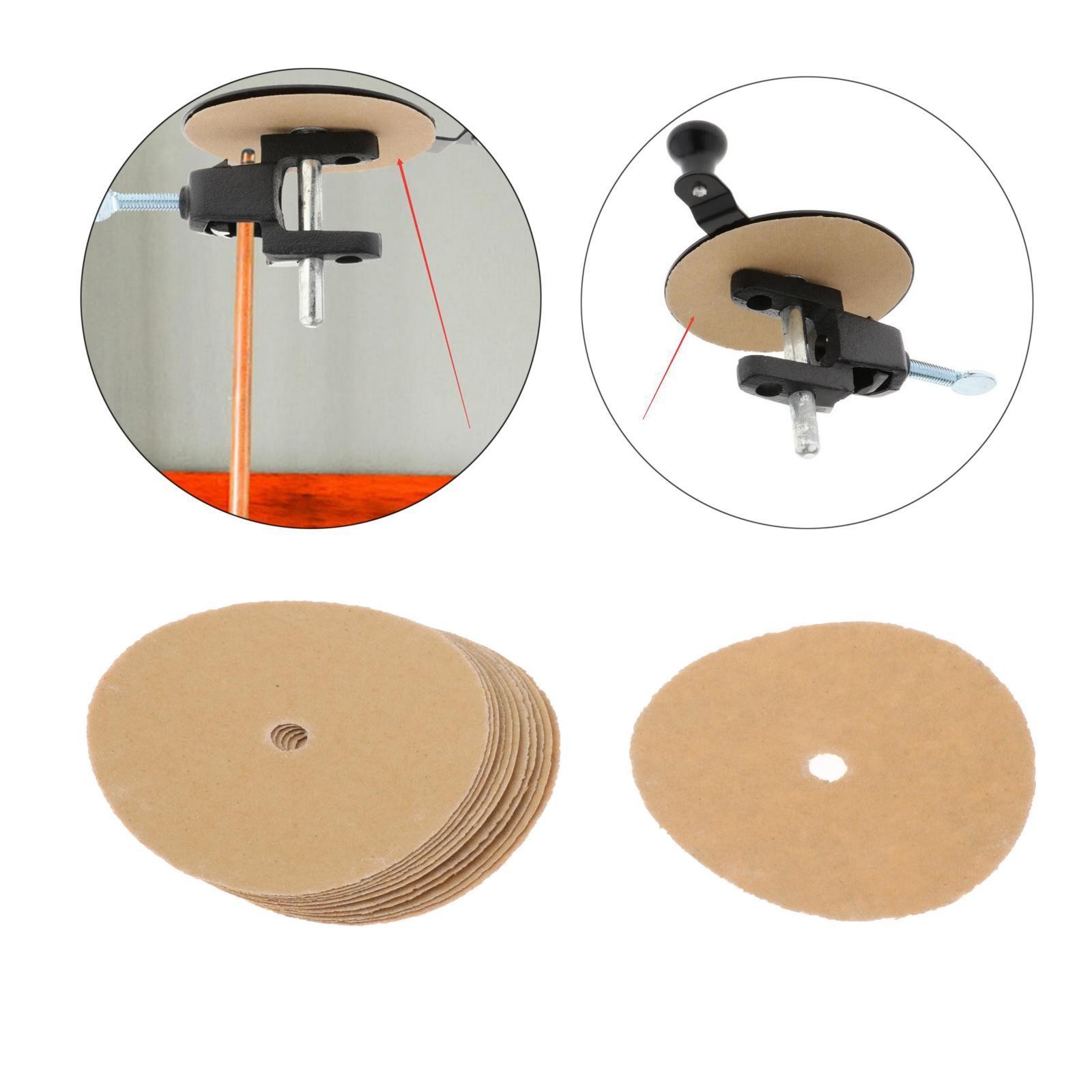12 Pieces Billiard Pool Cue Tip Sander Replacement Pads Sand Paper Refill