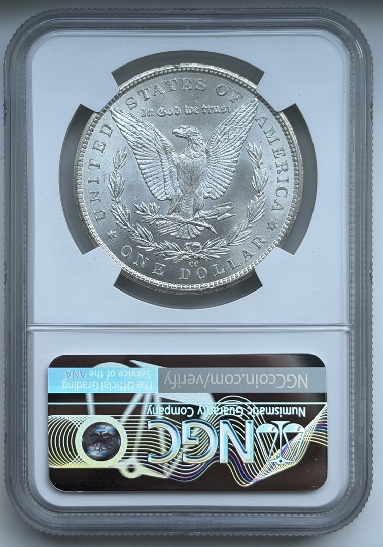 1883-CC Morgan Silver Dollar - NGC MS64