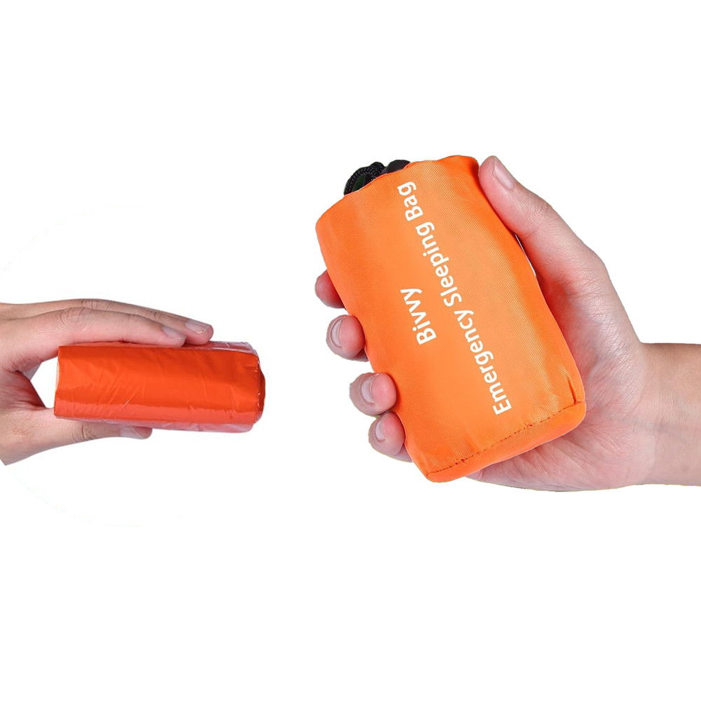 All-weather Shelter Survival Sleeping Bag Outdoor Emergencies Breathable