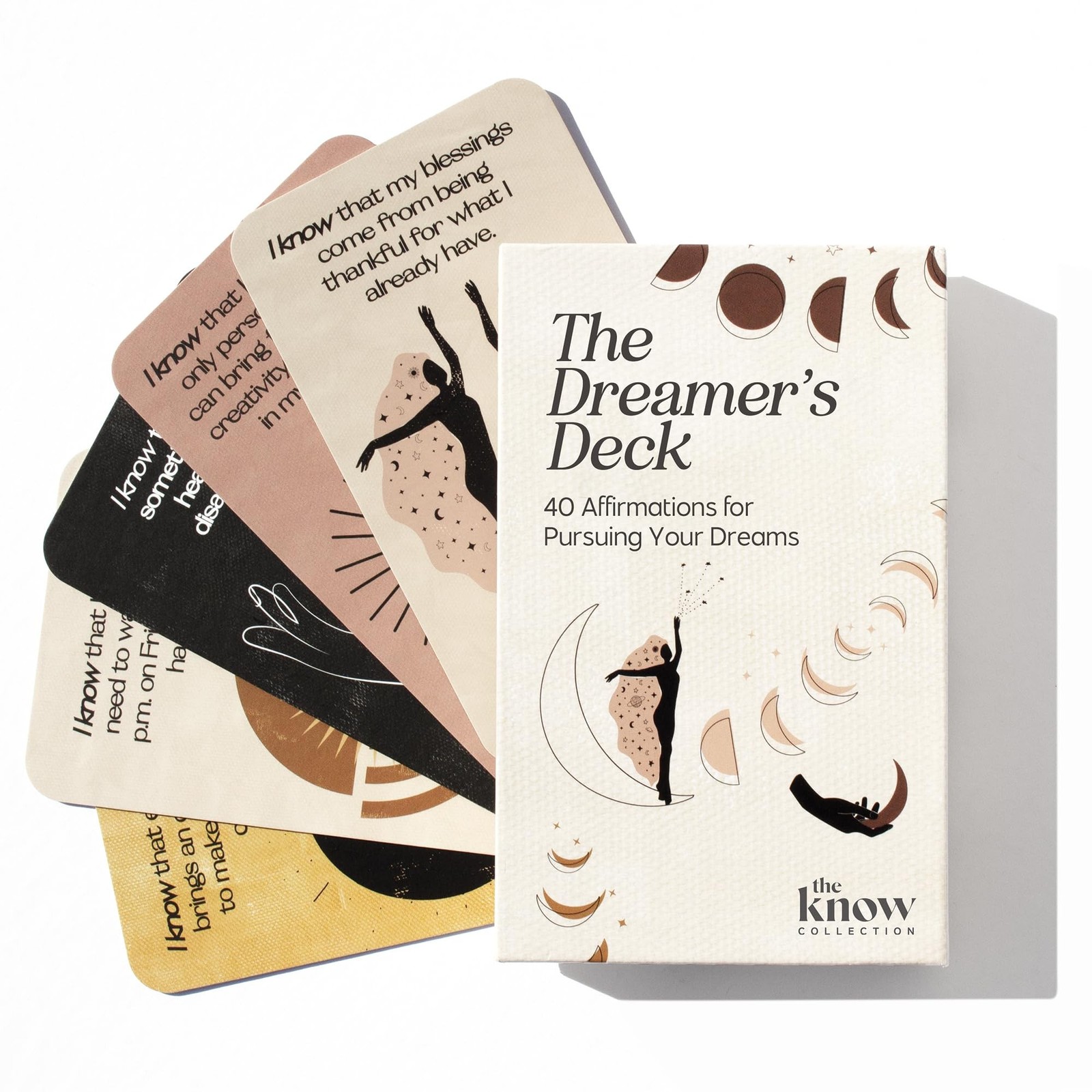 I Know Collection Affirmation Cards - 40 Positive Daily Affirmations for Mind...