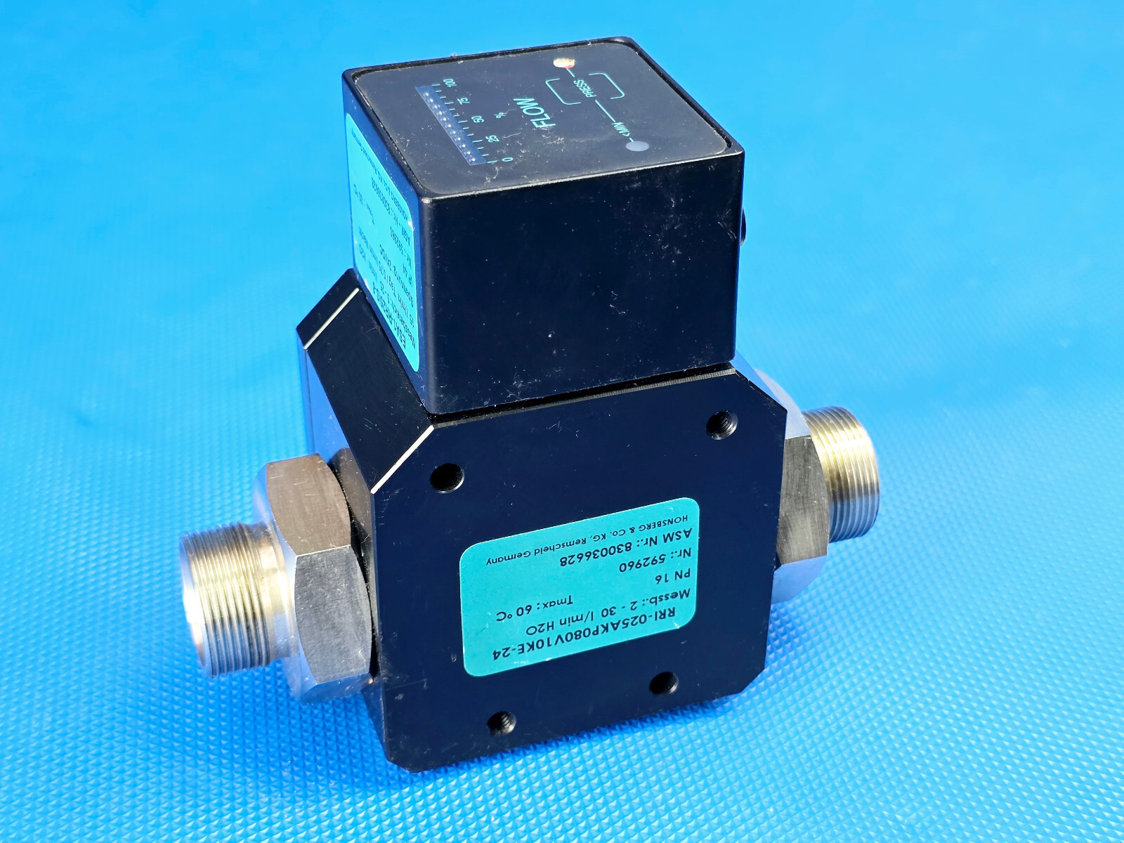 Honsberg FLOW Sensor RRI-025AKP080V10KE-24 ESA1-RR25IS-8