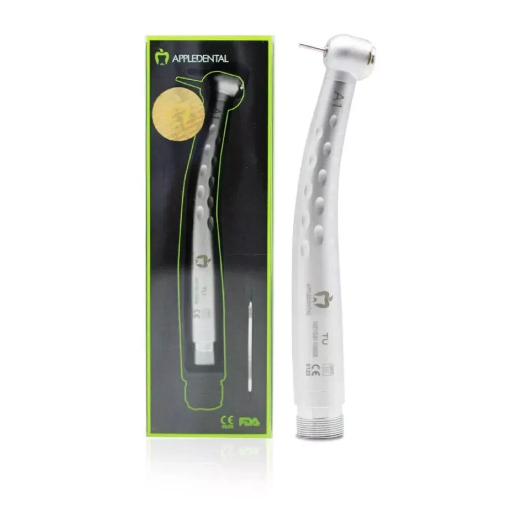 Apple Push Button Hand Piece Premium Quality 2 Hole Turbine A1 Dental Free Shipp