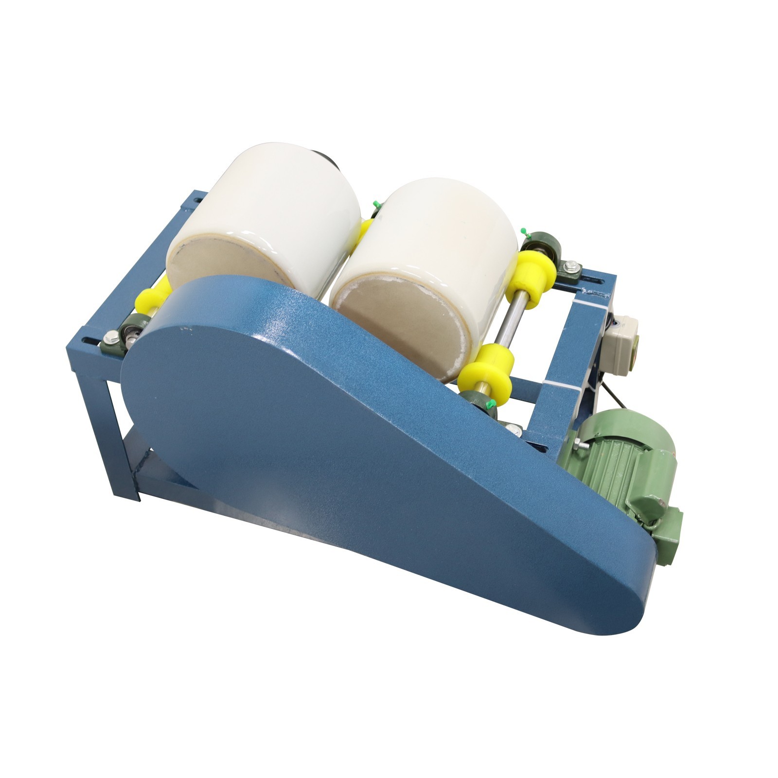 Horizontal Ball Mill Lab Fine Grinding Machine 5L Double Ceramic Jar 300 Mesh