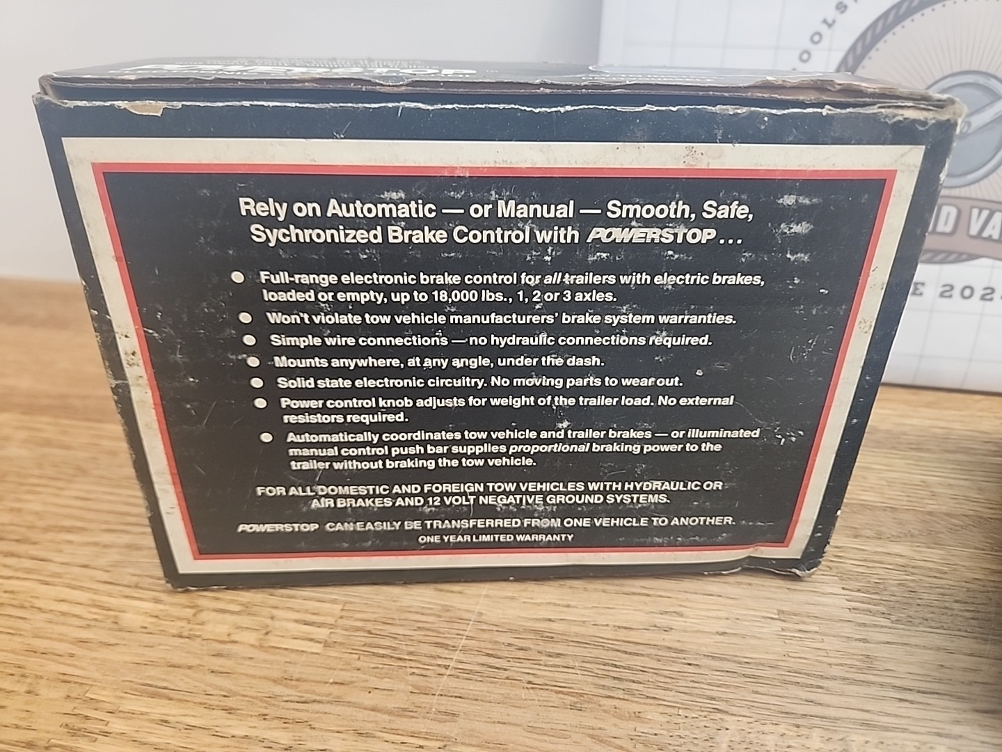 NOS EPCO Electronic Solid State Trailer Brake Controller USA Marshall MI