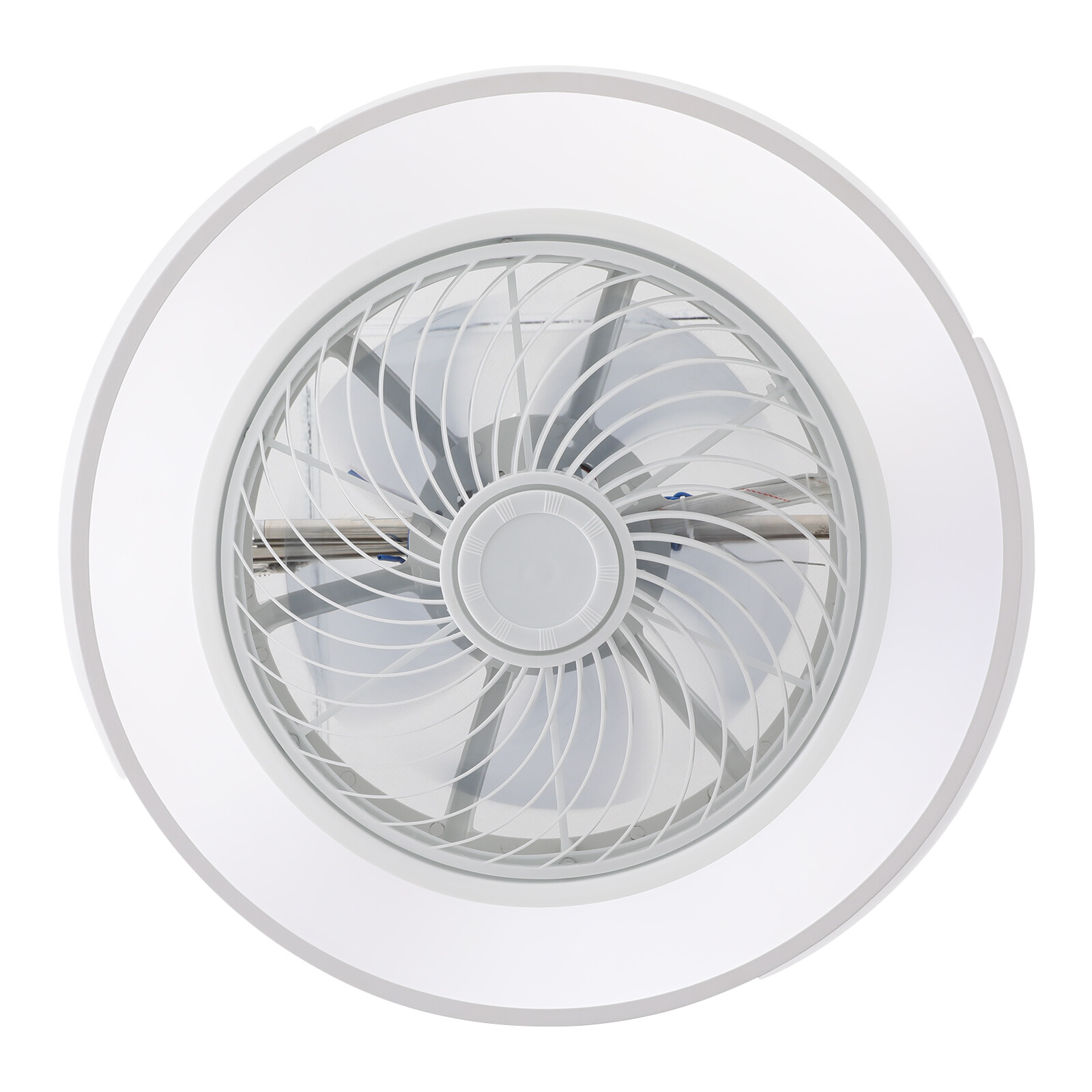 20" Modern Ceiling Fan with LED Light Chandelier Flush Mount Lamp Remote Control