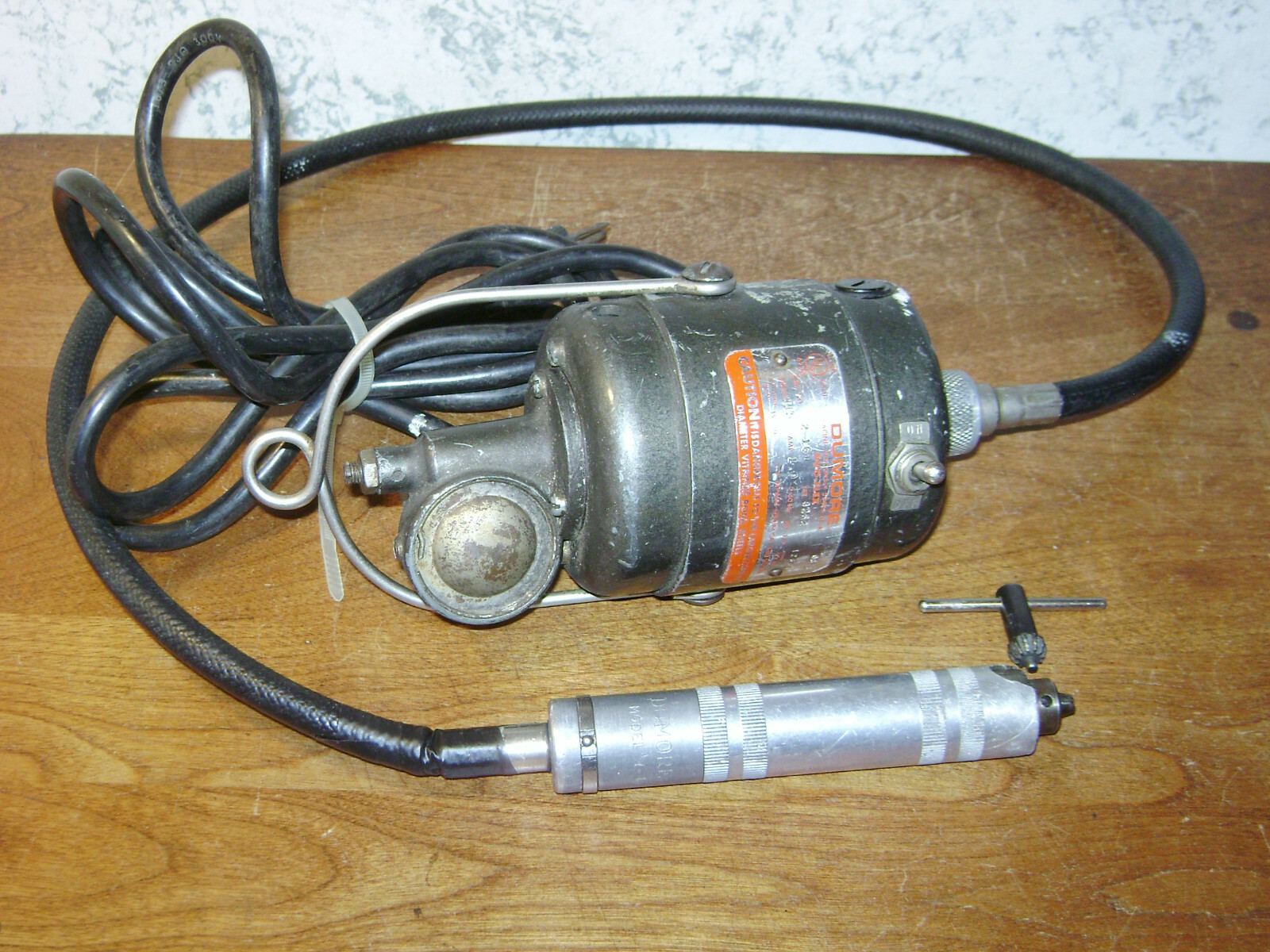 DUMORE FLEX ARM HAND GRINDER w/ DUMORE DRILL CHUCK