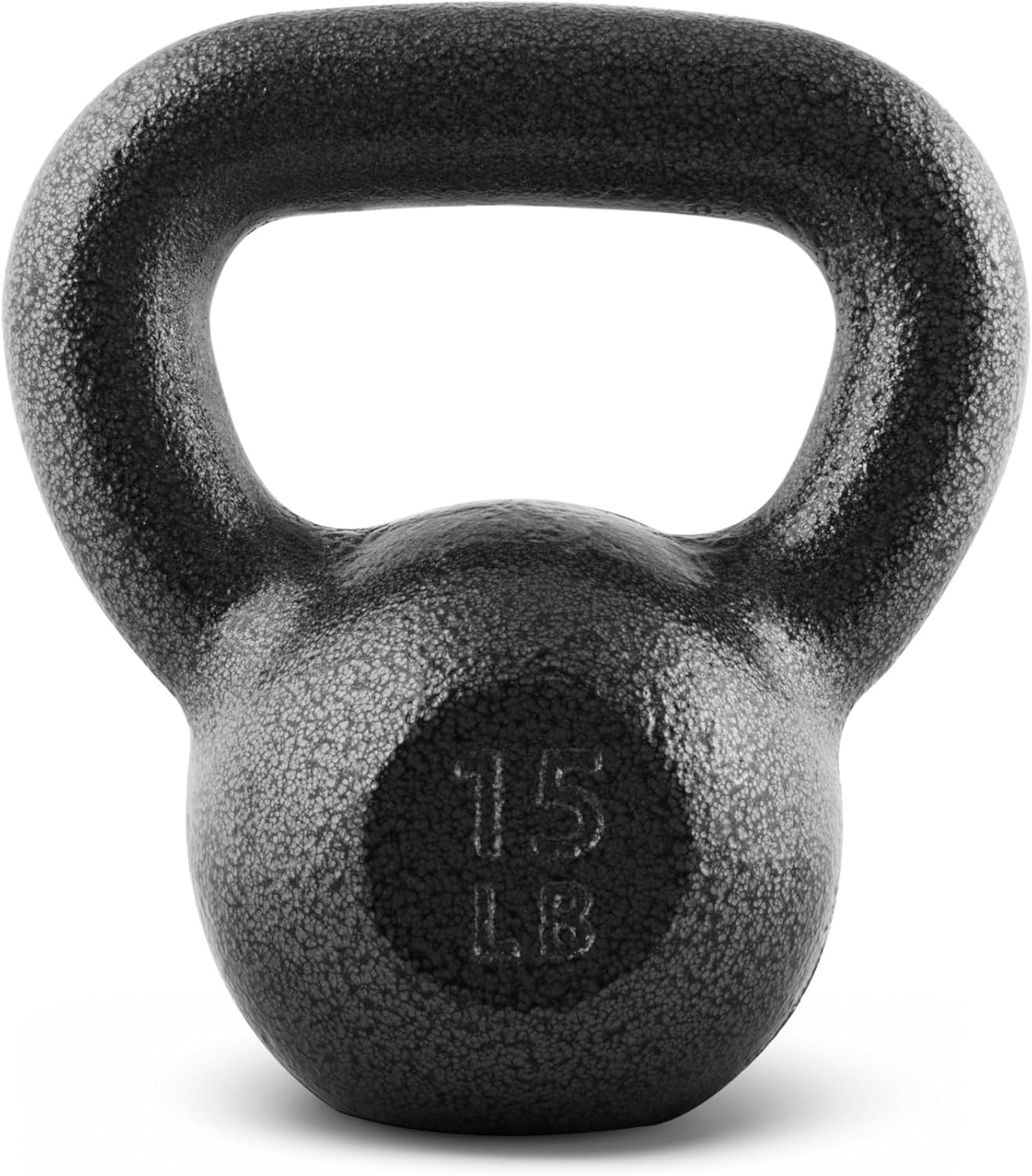 Black Cast Iron Kettlebell Single or Set | 10-80 Lbs