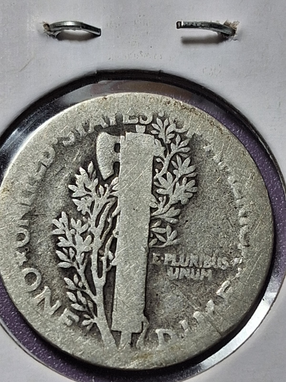 1921-P MERCURY DIME . GOOD CONDITION. KEY DATE.