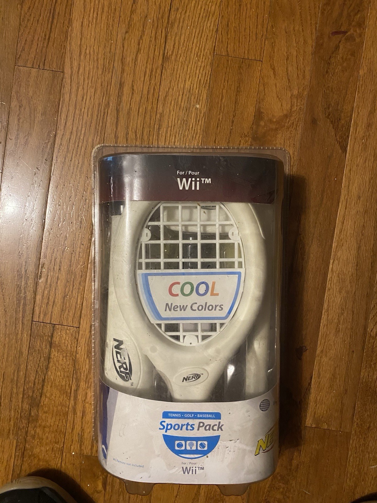 Nintendo Wii Sports Pack by NERF (Tennis-Golf-Baseball) Brand New Sealed