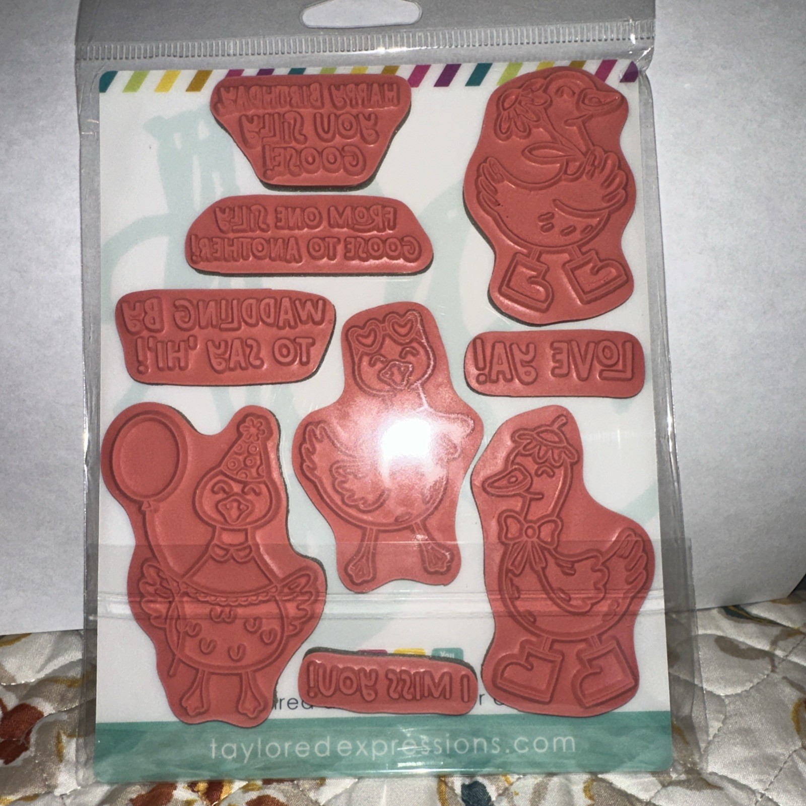 Taylored Expressions "Silly Goose" New