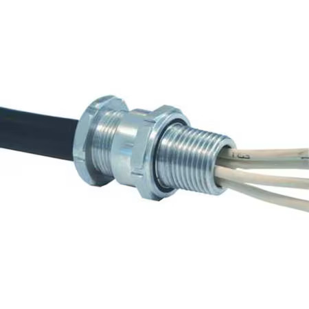 Appleton Electric Tc075028 Connector, Alum, L - Strain Relief 1.24In