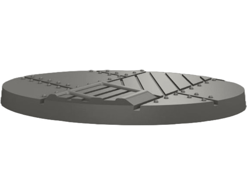 105x70mm Oval Bases Warhammer 40k AoS D&D Wargame Custom Colors Textured/Sci-Fi