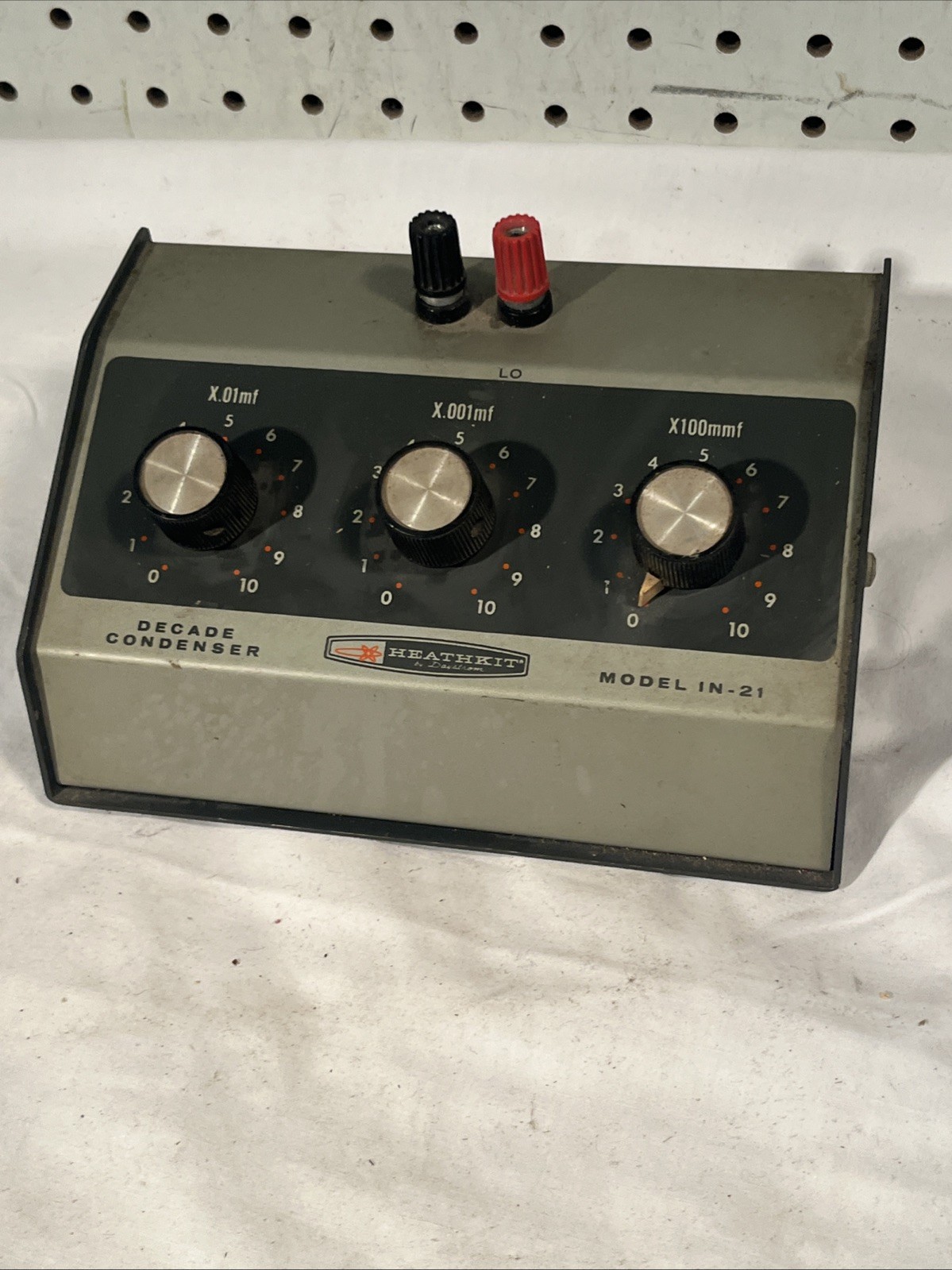 Heathkit IN-21 Decade Condenser(Untested )