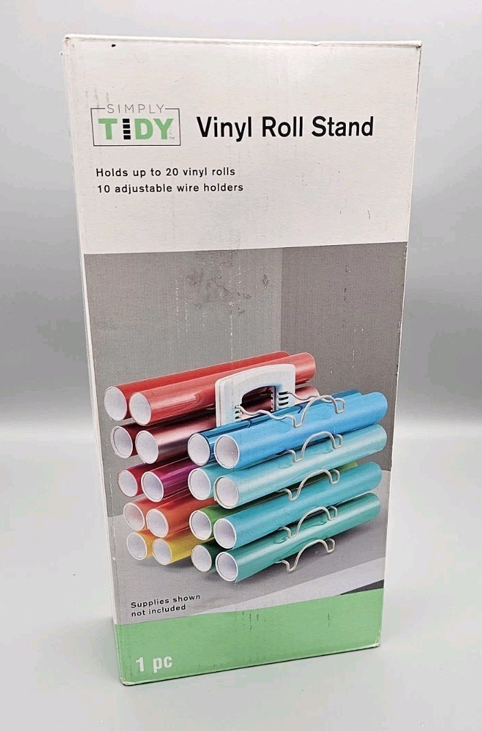 Vinyl Roll Adjustable Storage For Cricket NIB