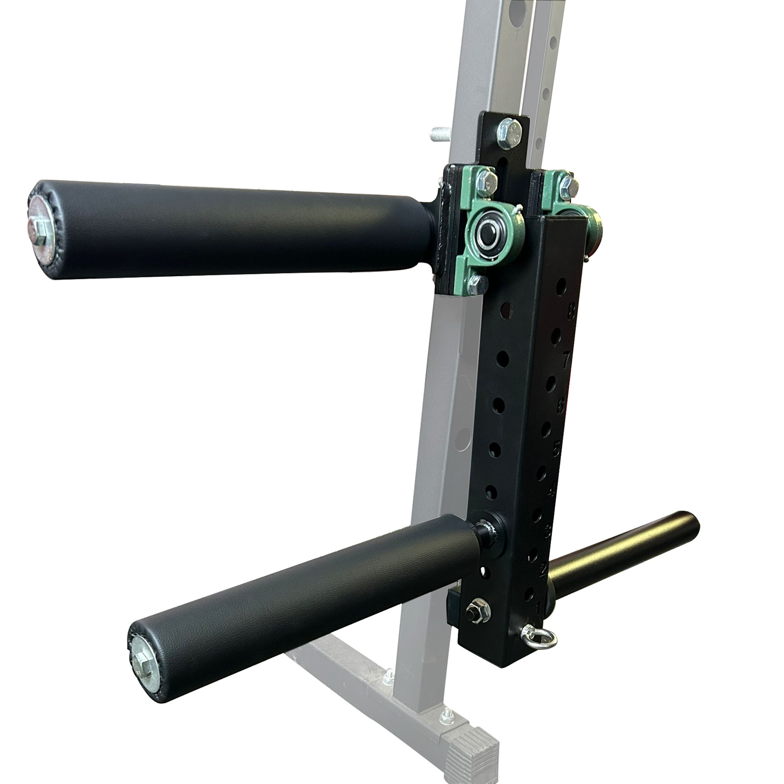 Adjustable Power Rack Mounted Leg Extension Curl Machine for Home Gym Equipmen