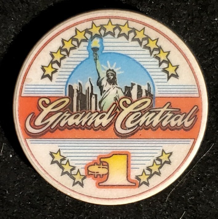 $1. Grand Central CASINO CHIP - Tukwila Washington - 2003. Our t9060