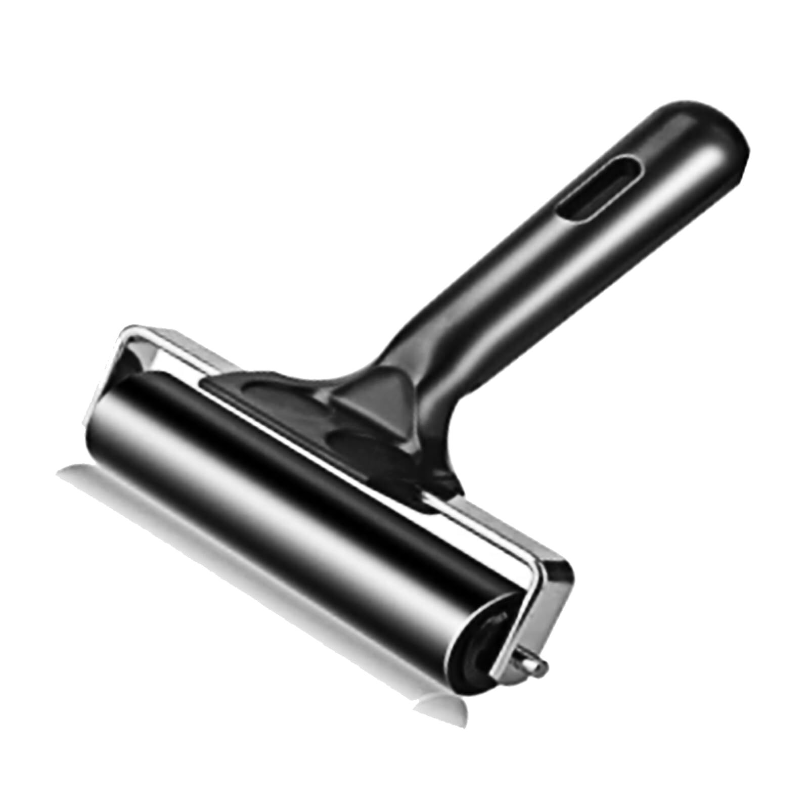 4 Inch Brayer Roller Printmaking Rubber Press Roller for DIY Crafts Project Inks