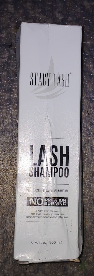 New Stacy Lash Extension Shampoo 6.76 Fl Oz 08/2026 with Brush