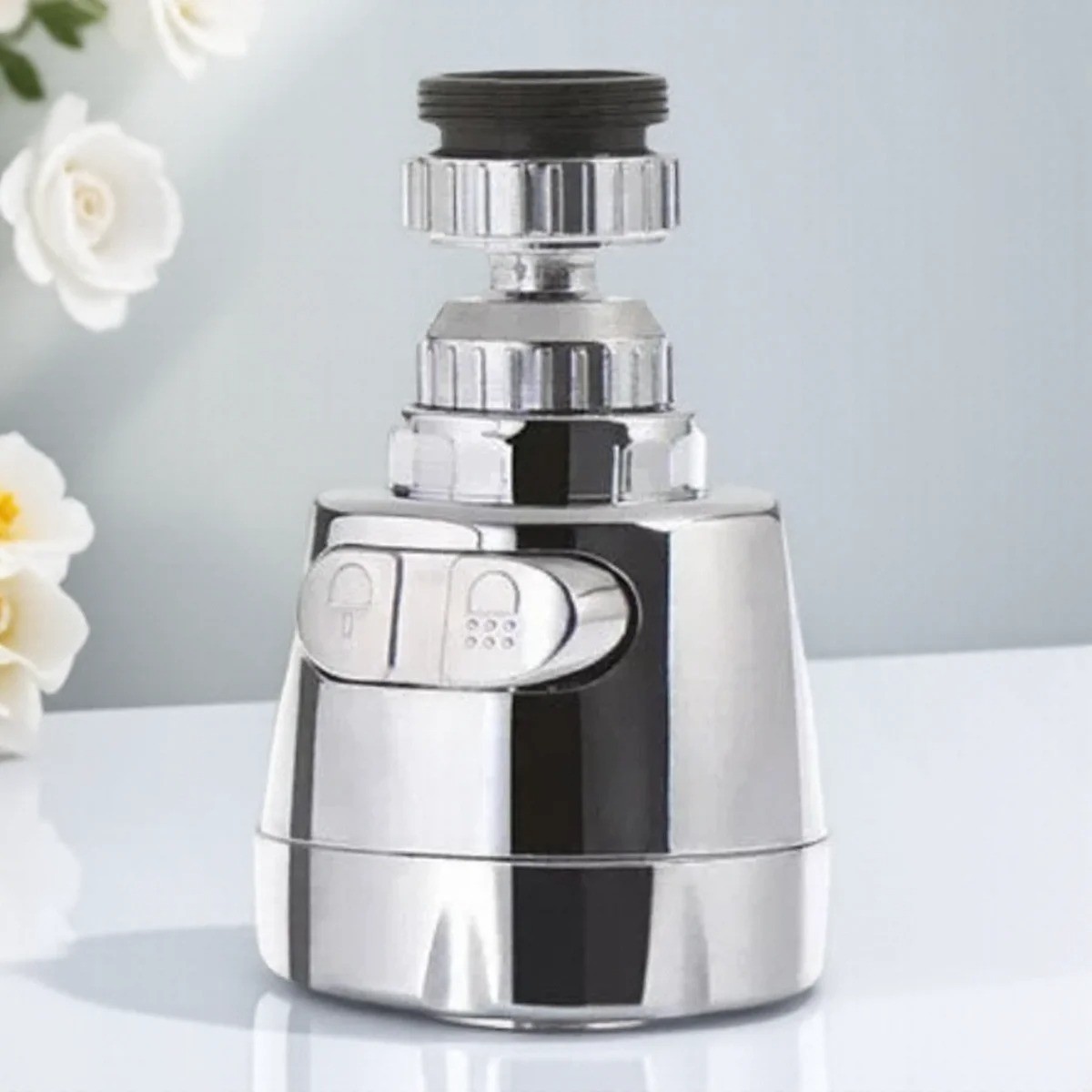Universal 360 Degree Rotating Faucet Filter Tip Water Bubbler Anti-Splash Econom