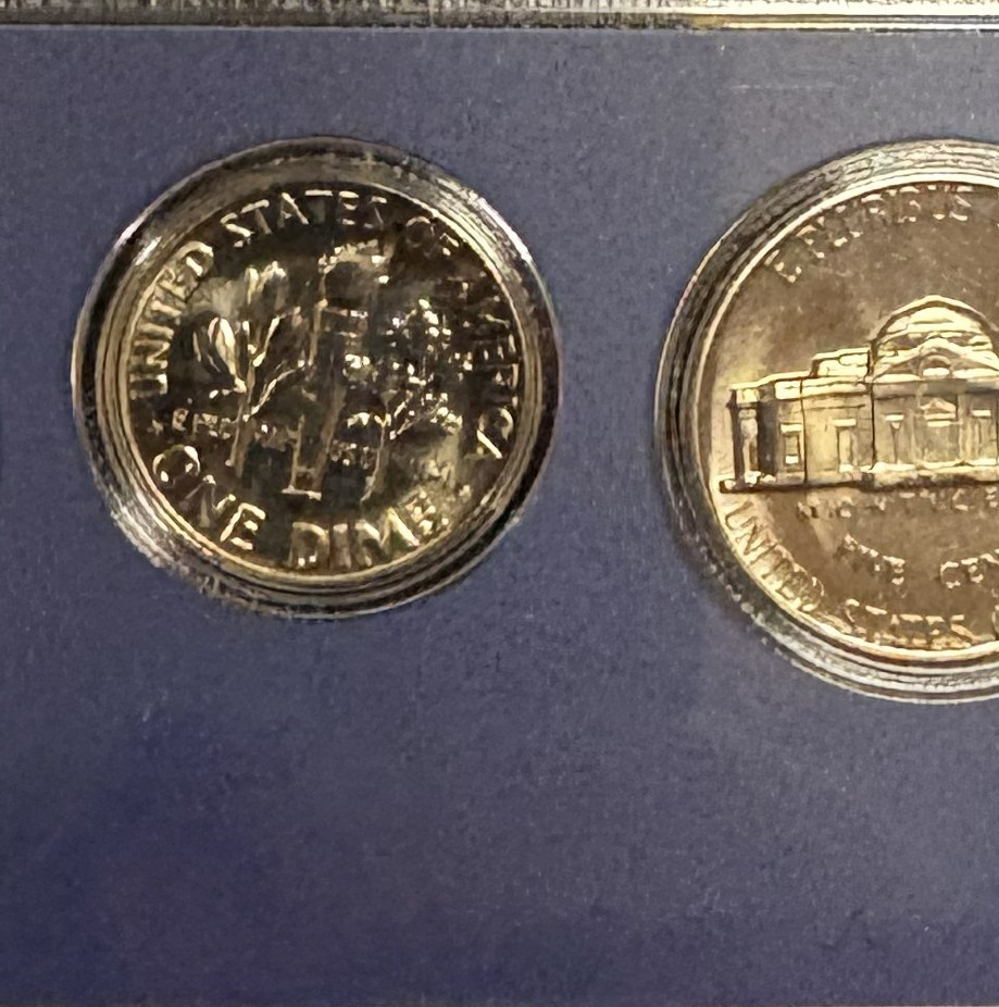 1967 U.S. Special Mint Set - SMS - 5-Coin Set - U.S. Mint Plastic Packaging