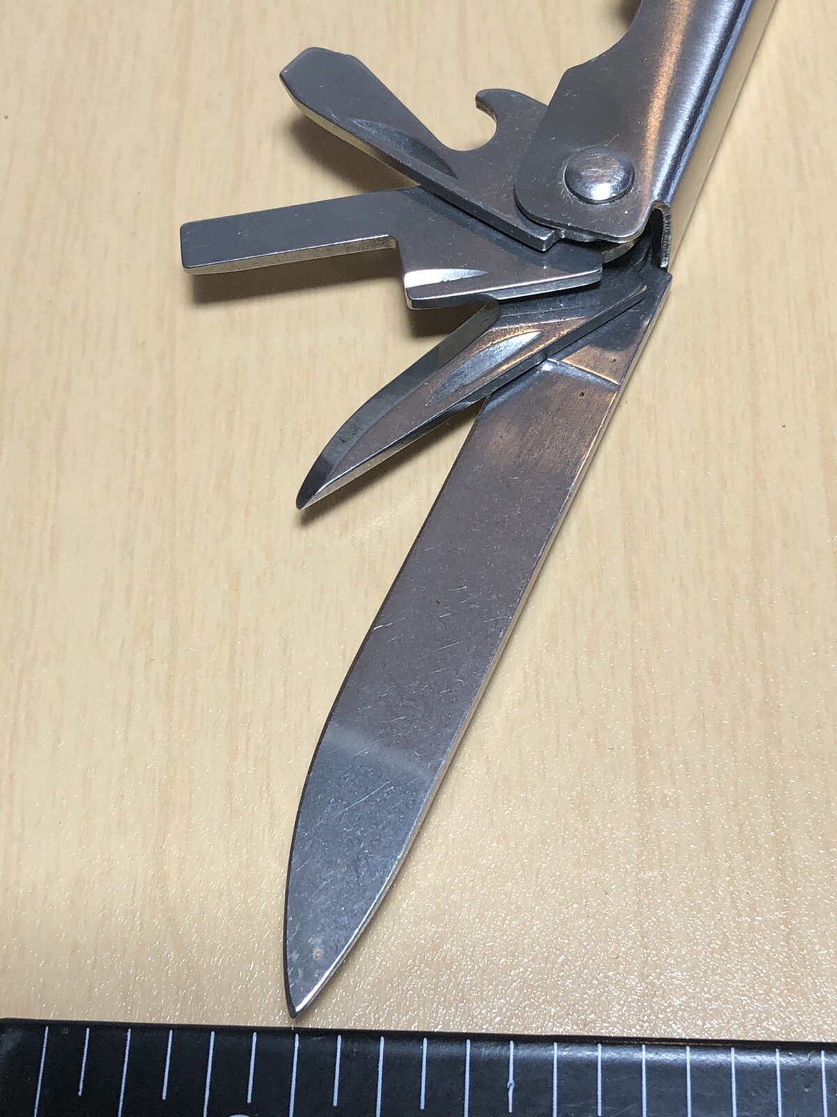 Pocket Multi-tool Stainless Pliers W/ Knife, Screwdriver, Phillips Unbranded
