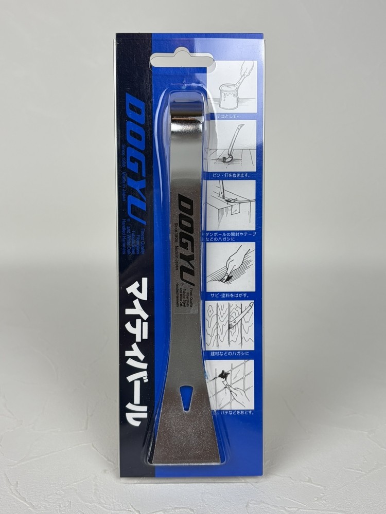 DOGYU 01156 Mighty Bar Interior Pry Bar 190mm Strong Slim Nail Puller