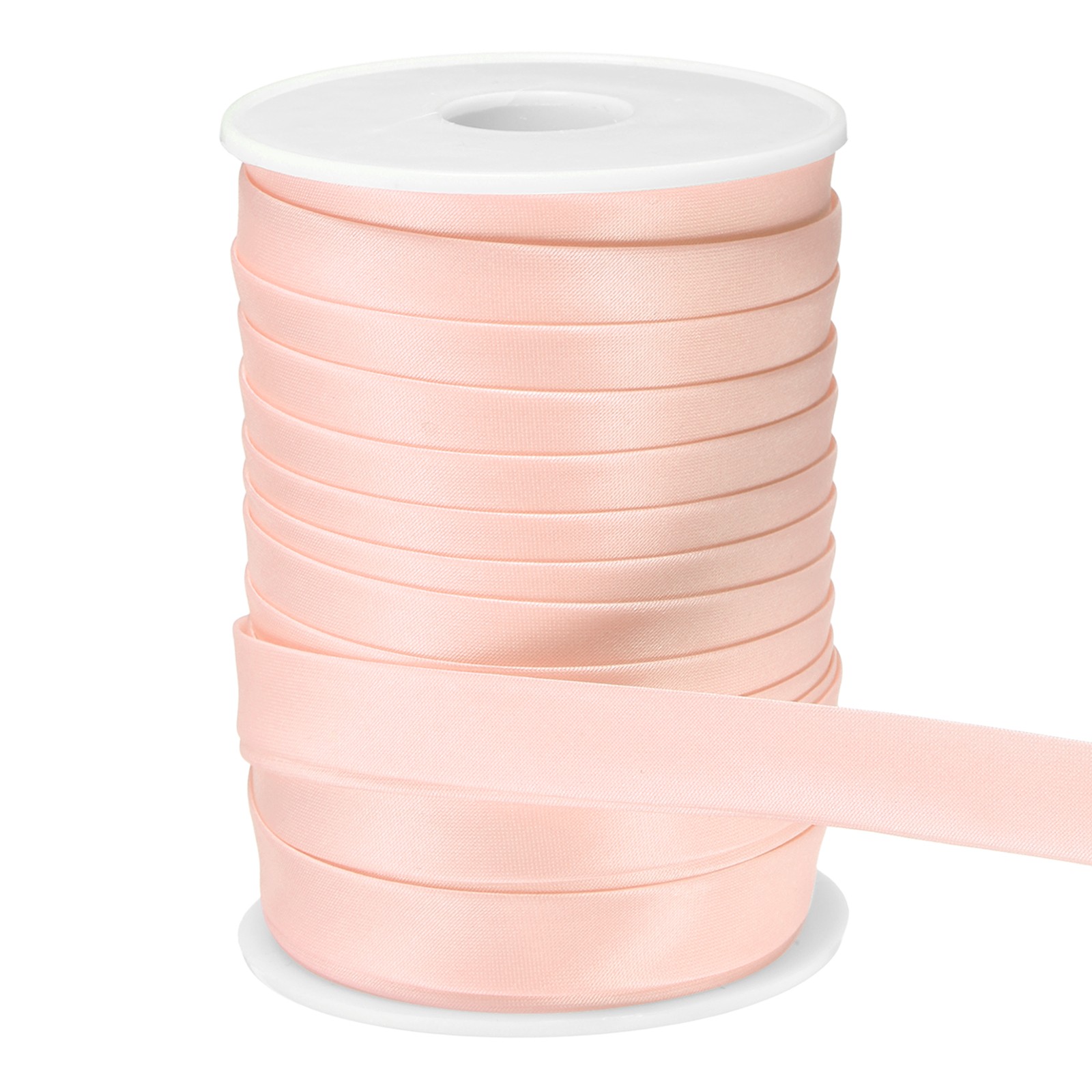 5/8 Inch x 25 Yards Double Fold Bias Tape for Sewing DIY Craft, Pink