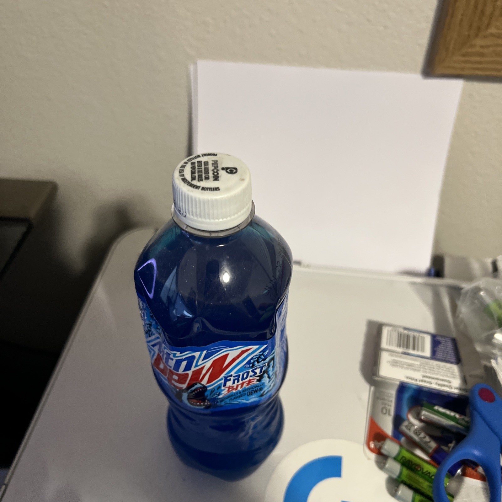 Mountain Dew Frostbite Full Unopened Bottle