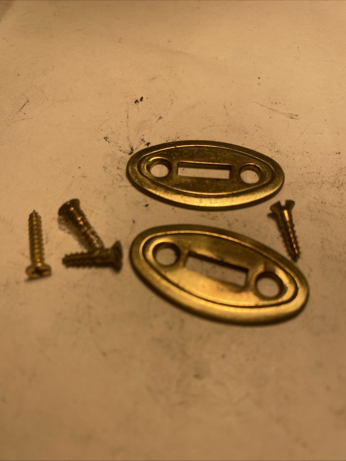 Brass Wedge Plates for Thompson Center Hawken Muzzleloader and Screws