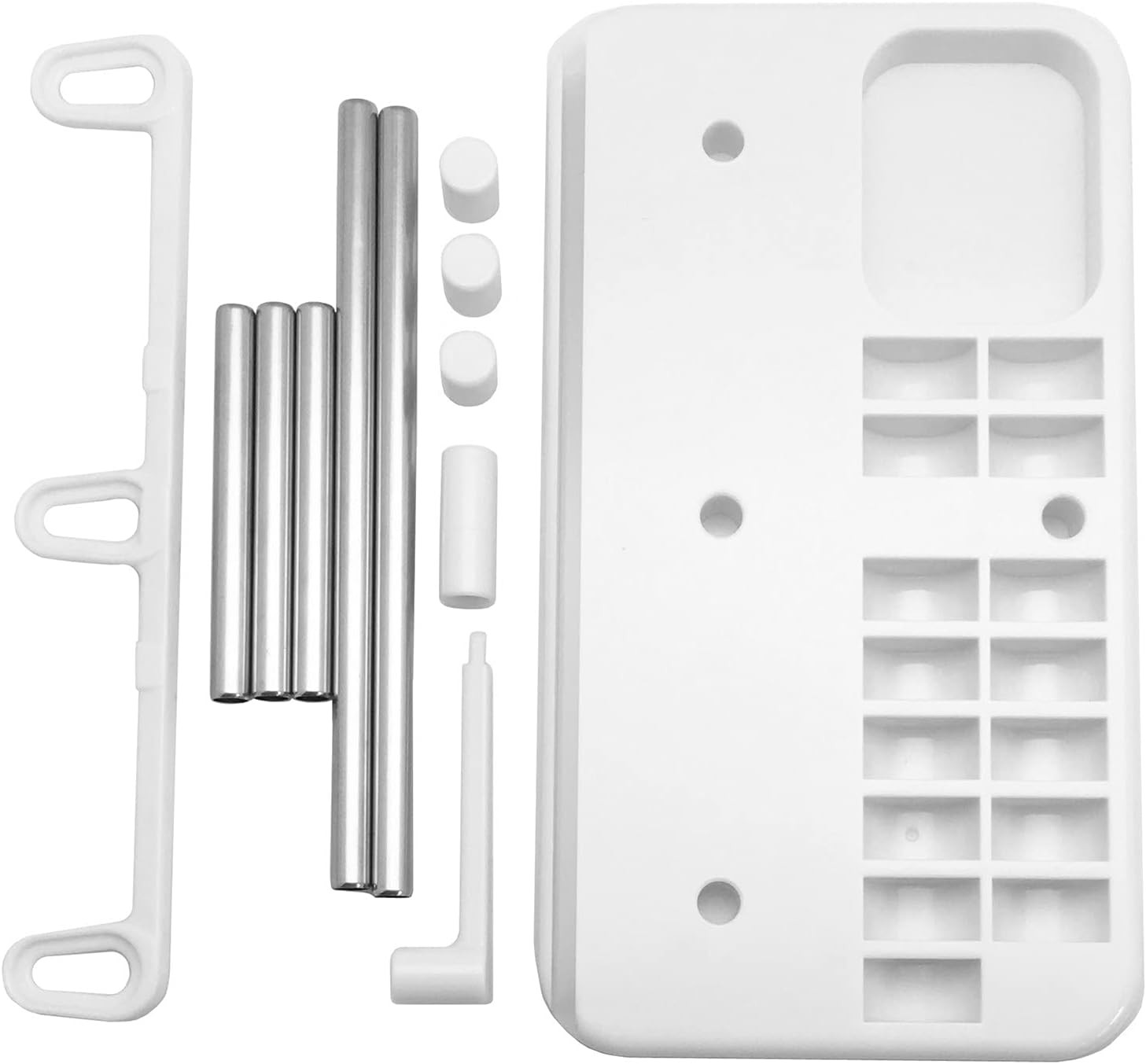 YEQIN Thread Spool Holder Stand- 3 Spools for Domestic White