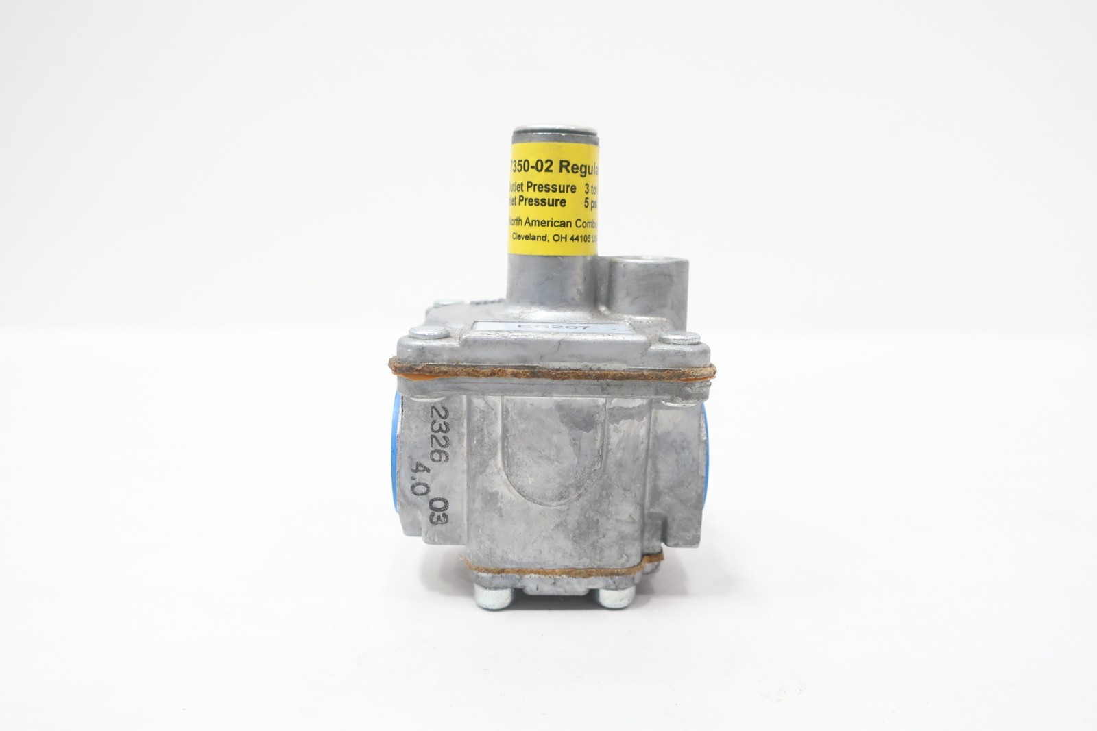 Maxitrol ES267 7350-02 Gas Regulator 3-6in-h20 5psi 3/8in