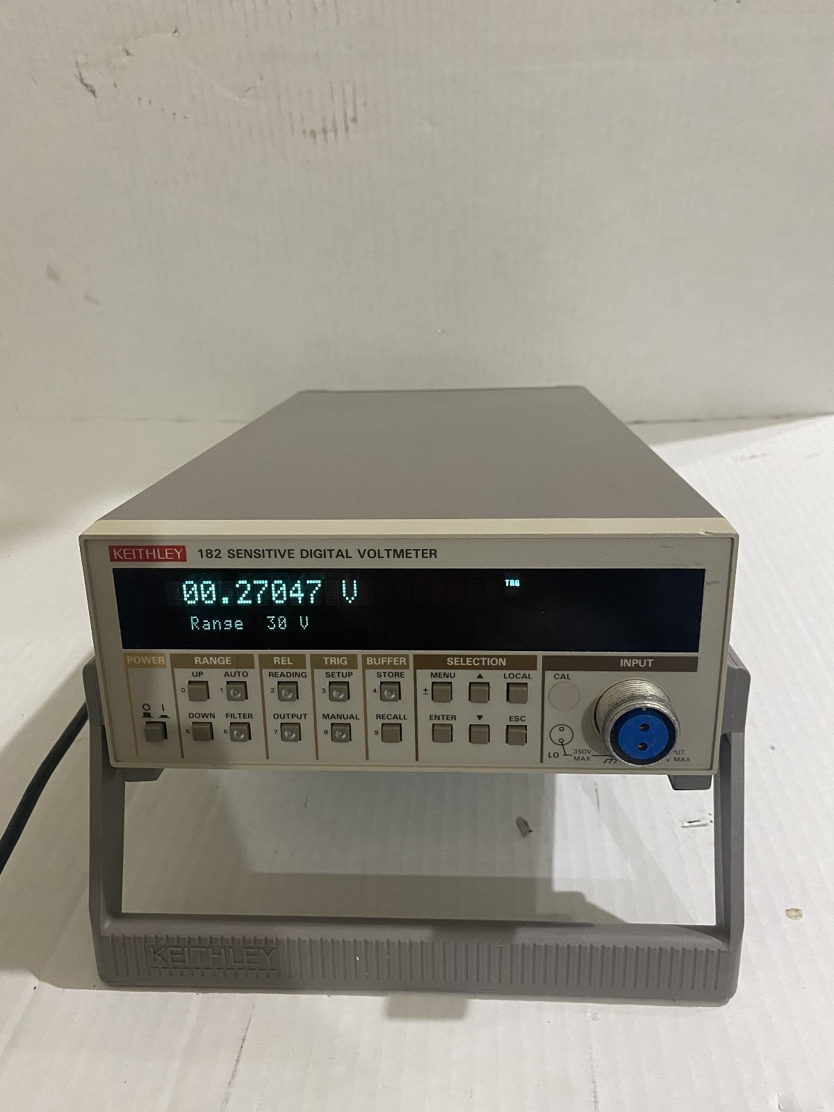 (USED & TESTED) KEITHLEY 182 SENSITIVE DIGITAL VOLTMETER
