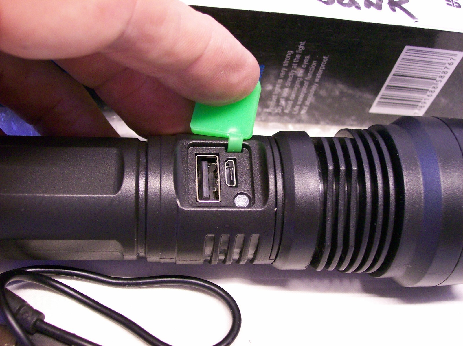 ZLL XHP50 LED Flashlight, Complete w/Built-in Lithium Battery, NIB