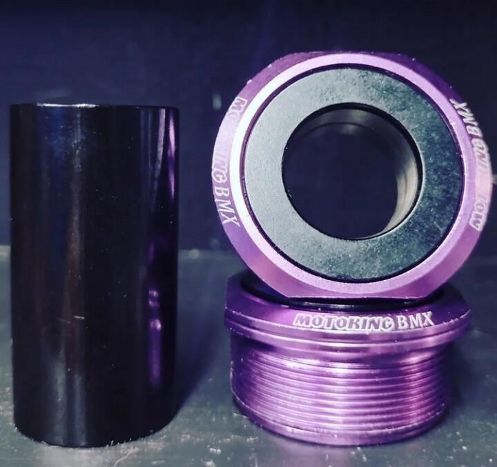 MOTOKING BMX EURO BB 19mm PURPLE/BLACK Limited Edition